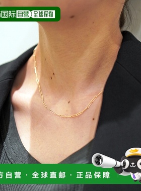 1h可退 日本直邮Garden of Eden 女士 9K金 方形链条 项链 40cm 2