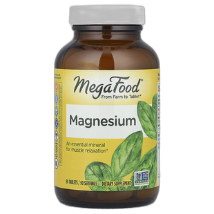 香港直发megafood含镁有助心脏健康90片补充剂制造片剂