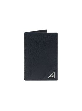PRADA Logo标牌双折钱包錢包2MC0692CB2F0002男