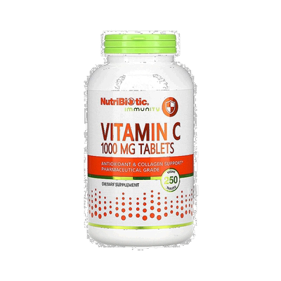 香港直发Nutribiotic维生素C素食片无麸质提高机体抵抗力250片