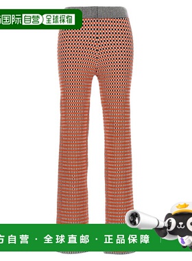 香港直邮Rabanne 女士 图案提花喇叭裤休闲裤 23AMPA292ML0234