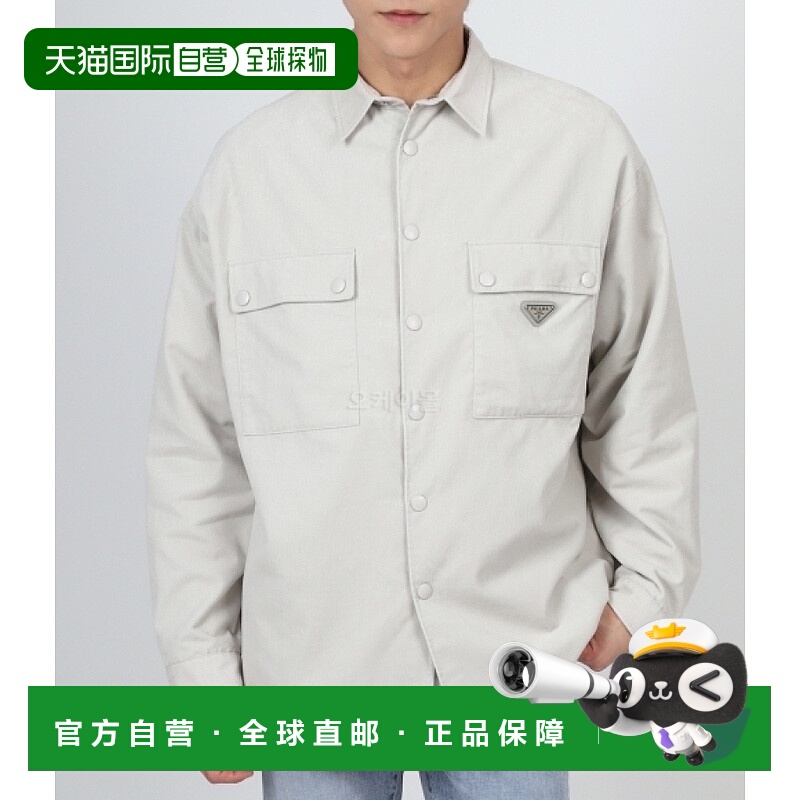 韩国直邮PRADA SC556 S221 1JHC F0K74 长袖衬衫普拉达