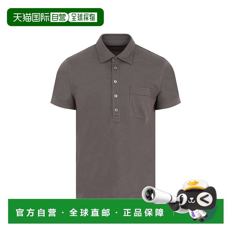 1h可退 香港直邮TOM FORD 男士T恤 JPS004JMC003S23 SS2023 棕色