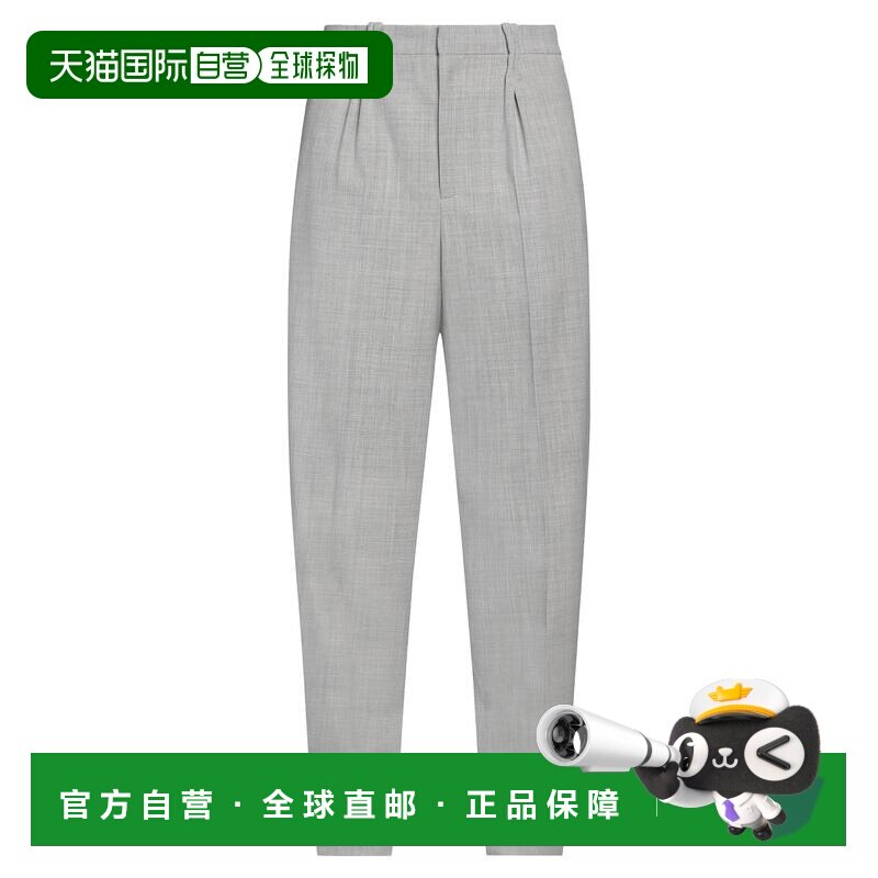 1h可退 香港直邮DIOR 迪奥 男士 正装长裤 grey灰色 舒适时尚