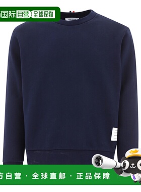 香港直邮THOM BROWNE 男士卫衣 MJT085A03377415 AW2025 蓝色