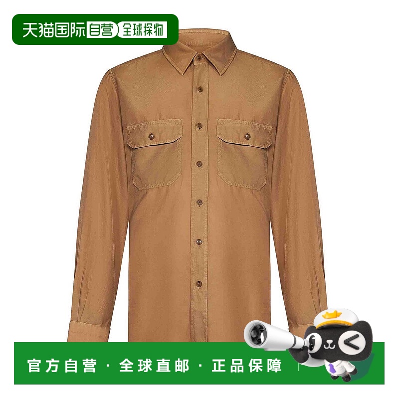 1h可退 香港直邮TOM FORD 男士衬衫 HME001FMG002S24JB783 SS2025