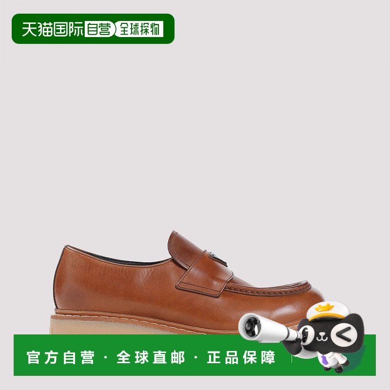 1小时内可退 欧洲直邮prada 男士 正装鞋商务休闲休闲鞋普拉达