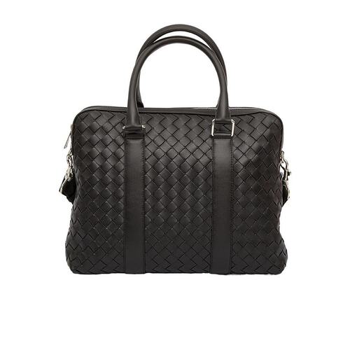 Bottega Veneta 徽标编织单肩包 690702V2E42