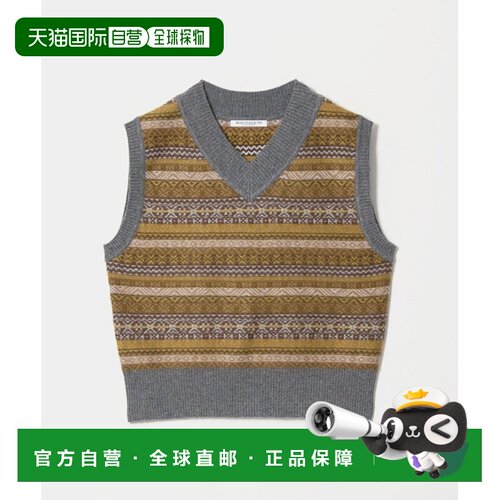 1h可退 日本直邮BEAUTY&YOUTH UNITED ARROWS 女士 羊毛混纺费尔V