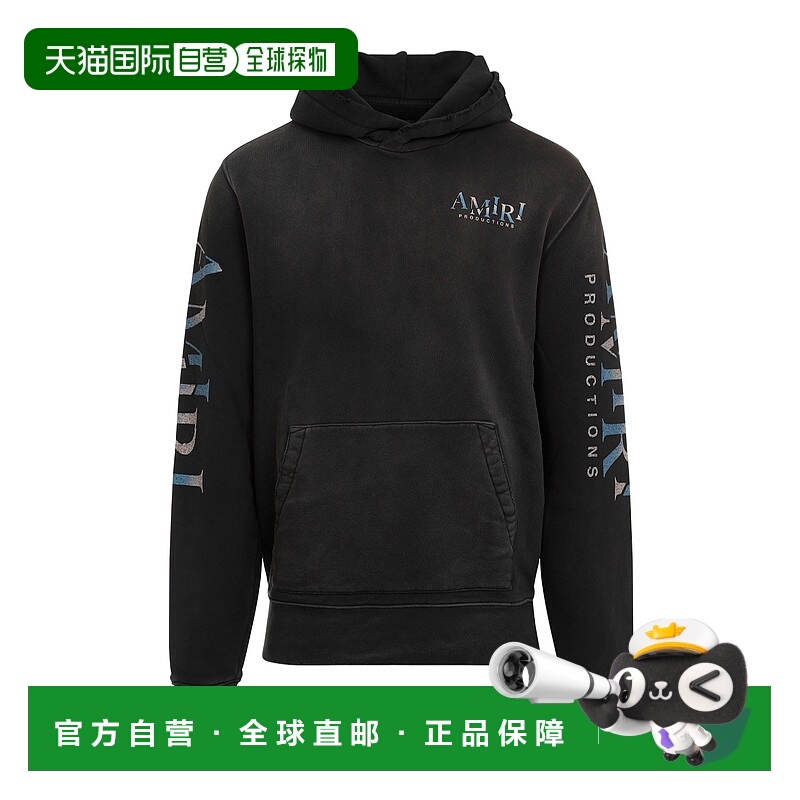 1h可退 香港直邮ami paris 男士 帽衫运动夹克衫连帽卫衣长袖