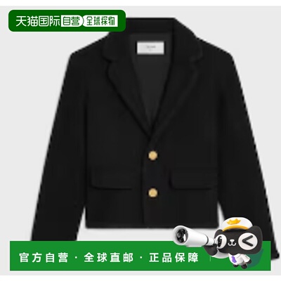 香港直邮CELINE 女士外套 RV0LE280Z38NO AW2025 黑色