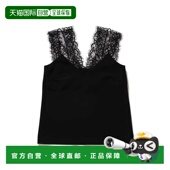日本直邮ROOM NO.8 BLACK 1h可退 女士蕾丝缎面吊带背心 64010690