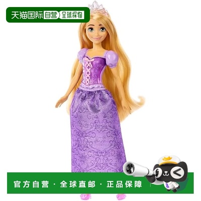 【日本直邮】Mattel美泰 变装玩偶 迪士尼长发公主 100周年HLW03