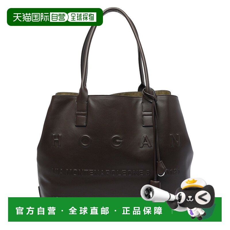 香港直邮HOGAN 女士手提包 KBW01TA0300TZPS808 AW2025 黑色