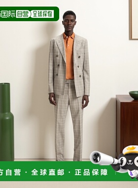 自营 bossRegular-fit polo shirt in mercerized cotton - orang