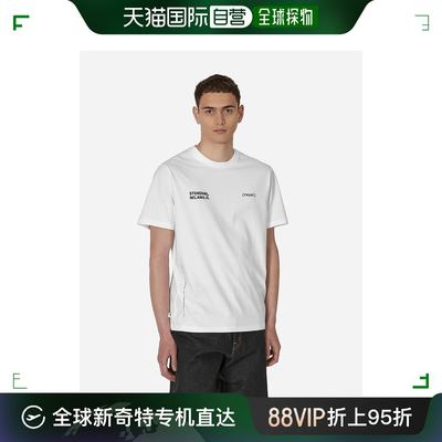 【99新未使用】香港直邮潮奢 Moncler Genius 男士FRGMT 徽标白色