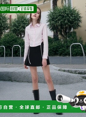 韩国直邮ETMON 女士女衬衫SH110SSS42 Side Shirring Slim Shirt, P