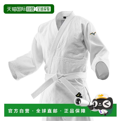日本直邮Mizuno 美津浓 柔道服 优胜Jr 上衣 双层织 男士 22JAAA3