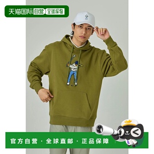 1h可退 日本直邮Eastside Golf 男装 宽松版型 舒适棉质刺绣连帽