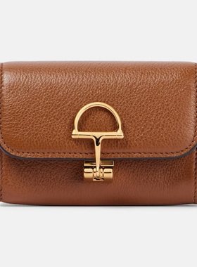 潮奢 Gucci 古驰 女士 Softbit 皮革卡套