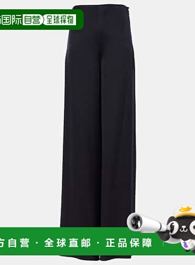 香港直邮Loro Piana 诺悠翩雅 女士 Dresden 真丝缎面阔腿裤