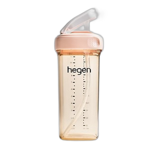 香港直邮HEGEN赫根吸管杯儿童宝宝多功能水杯时尚婴儿直饮杯330ml