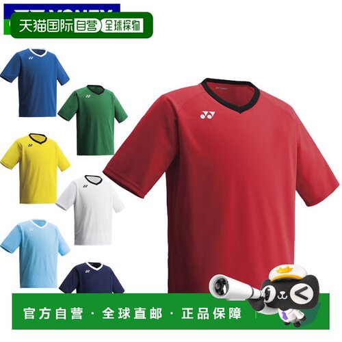 日本直邮尤尼克斯 YONEX T恤 青少年练习T恤 短袖上衣  青少年足