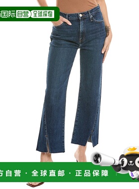 自营HUDSON Jeans Remi Indigo Breeze 高腰直筒牛仔裤 - 蓝色 美