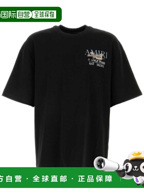 1h可退 香港直邮Amiri 图案T恤 AMTOJR1095
