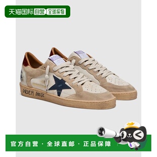 1h可退 香港直邮GOLDEN GOOSE 男士 GOOSE - Baskets Ball White/