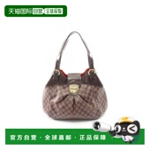 日本直邮中古LV路易威登女包A级95新Sistine GM涂层 防水帆布手提