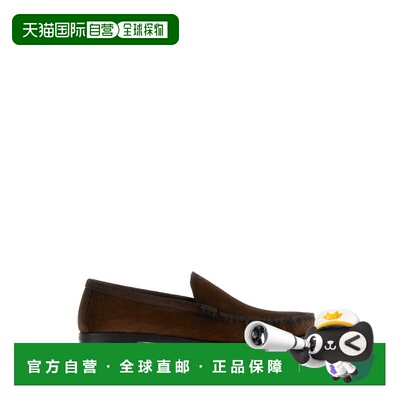 香港直邮Prada 普拉达 女士 褶饰一脚蹬乐福鞋 1D991NFA0203ZL3