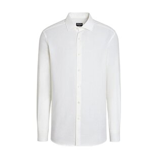 杰尼亚 羊绒衬衫 男士 长袖 E8X44A6SRF5 Cashco Zegna