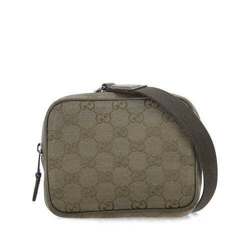 GUCCI 男士斜挎包 834268FAEOG3241 AW2025 绿色