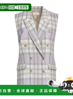 1h可退 香港直邮潮奢 ISABEL MARANT 女士 西装外套 purple紫色