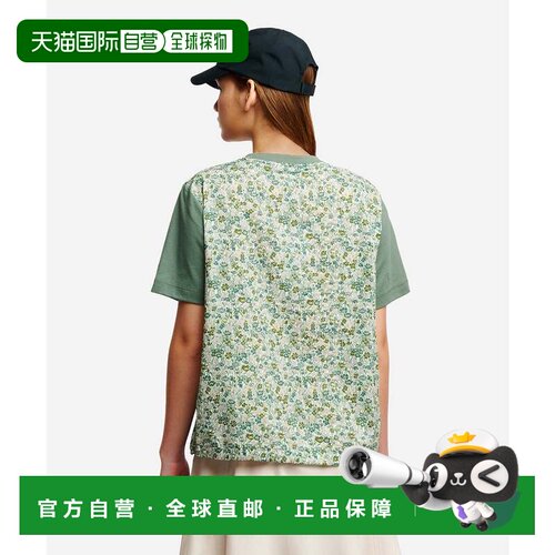 日本直邮AIGLE LIBERTY 有机棉短袖T恤 苔绿色