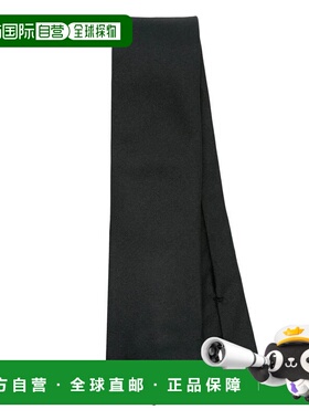 香港直邮VERSACE 男士领带 1A0999810073102B020 SS2026 黑色