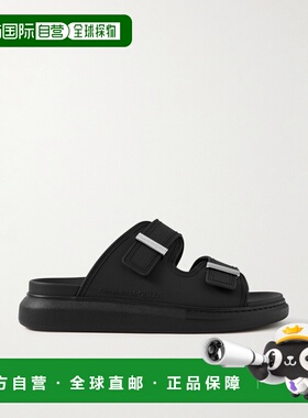 1h可退 mcqueen 亚历山大 麦昆 男士 黑色 Hybrid 凉鞋 6