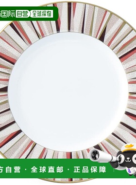 【日本直邮】NARUMI 盘子 碟子 鲨鱼皮 16cm 橙色 现代简约设计