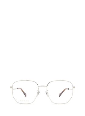 GUCCI 女士眼镜 GG0973O002 SS2024 银色 GG0973O