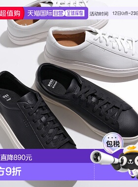 日本直邮HUGO BOSS Kieran Tenn algr运动鞋 50548716 男士低帮皮