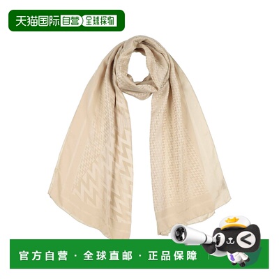 香港直邮Lanvin 朗雯 女士 Foulards 围巾 beige米色 舒适时尚