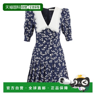 FAB3271F3771 对比衣领连衣裙 香港直邮Alessandra Rich