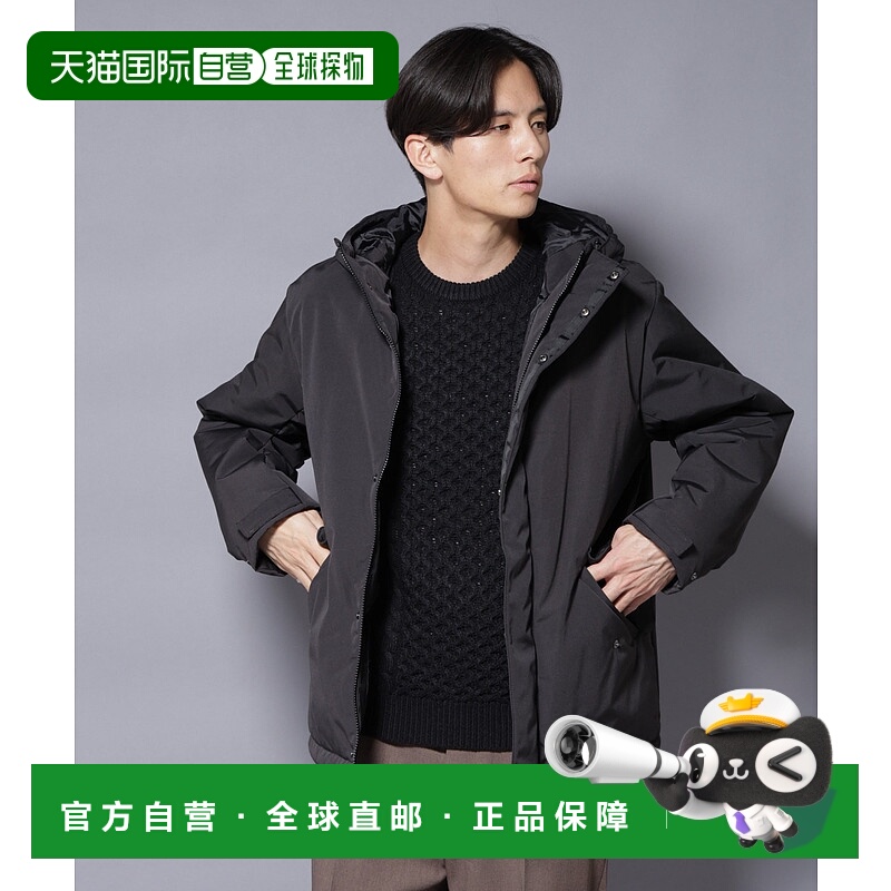 1h可退 日本直邮nano・universe男装中棉夹克 宽松版型半拉链设计