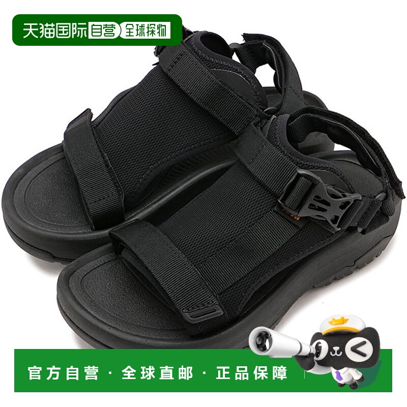 日本直邮Teva 女士 Hurricane Ampsole Volt 黑色厚底凉鞋 [11550