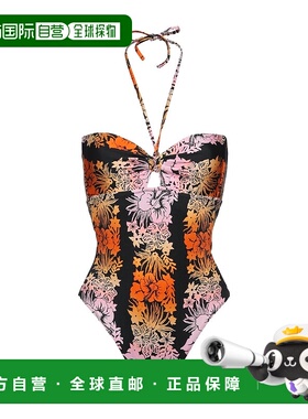 1h可退 潮奢 Sandro 女士 One-piece 泳衣 black黑色 舒