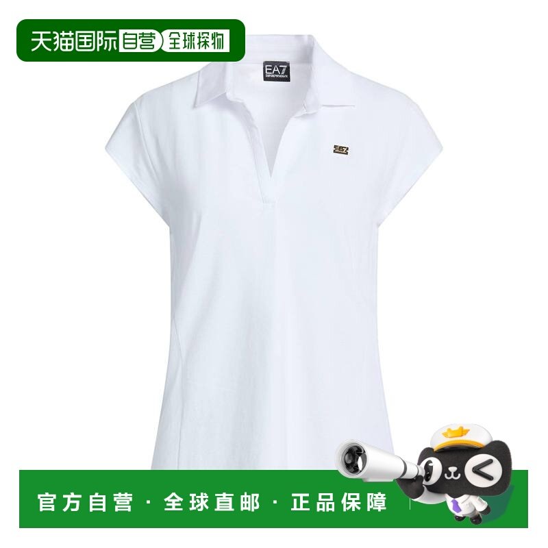 1h可退 香港直邮潮奢 Ea7 女士 Polo衫 white白色 舒适时尚,女装/女士精品,POLO衫,淘宝优惠券,粉丝福利购,淘宝优惠卷