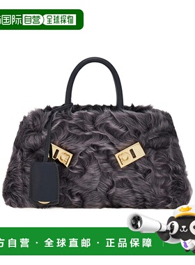 1h可退 香港直邮Salvatore Ferragamo Hug XS 手提包 21A451