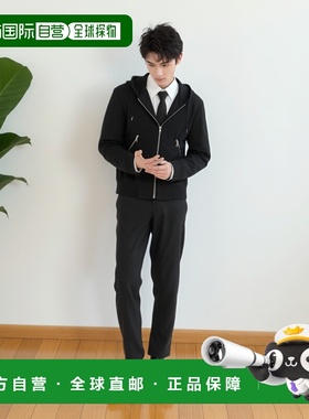 香港直邮Dries Van Noten 德赖斯 范诺顿 男士 黑色棉质卫衣 2520