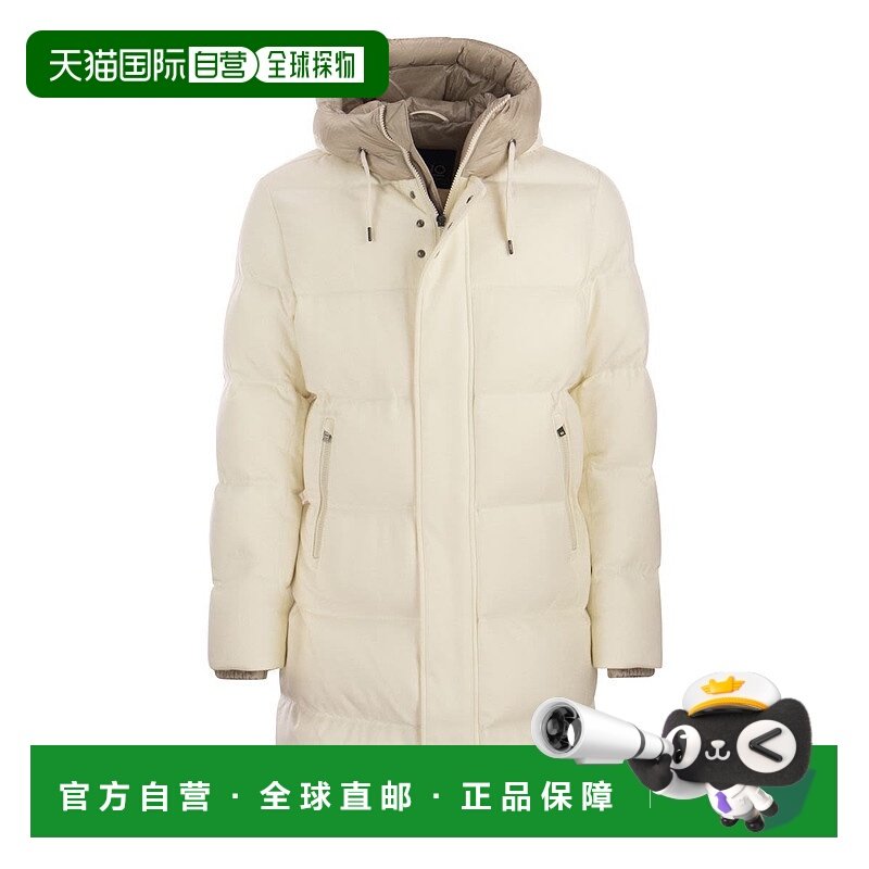 香港直邮HERNO 男士夹克 PI001037U380871200 AW2023 白色 Cashme